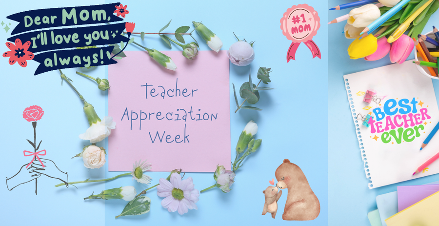 Homeschool Mom Ideas for Teacher Appreciation & Mother's Day!