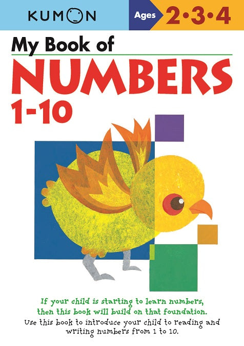 My Book of Numbers  1 - 10