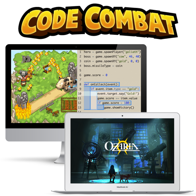 CodeCombat - Coding games to learn Python and JavaScript