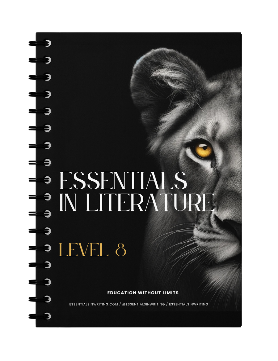 Level 8 Essentials in Literature Additional Student Workbook