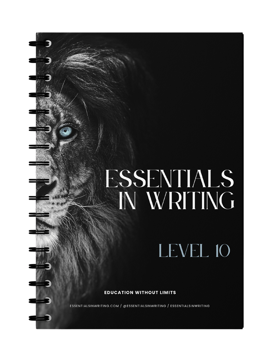 Level 10 Essentials in Writing Additional Student Workbook