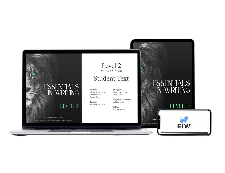 Level 2 Essentials in Writing Combo Kit Second Edition