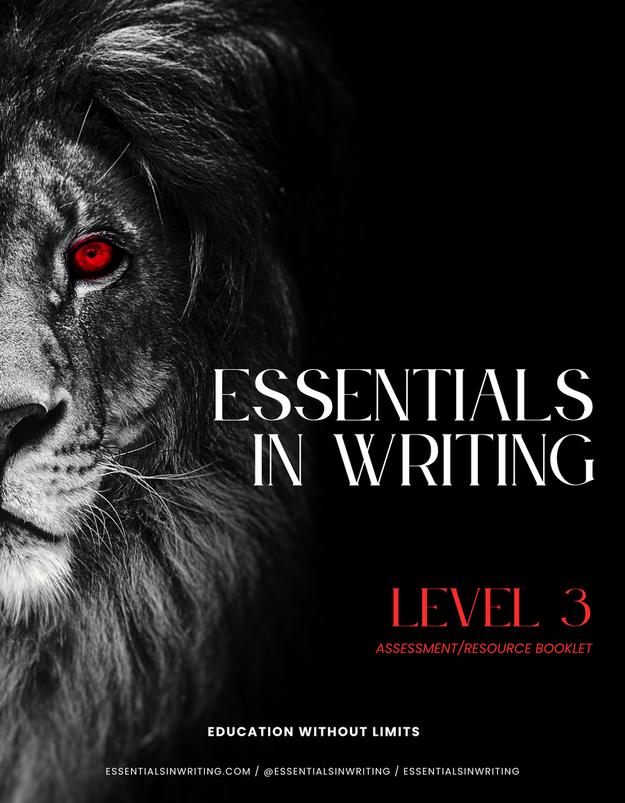 Level 3 Essentials in Writing Resource Book Second Edition