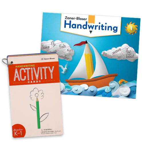 Zaner-Bloser Handwriting © 2020 Grade 1 Homeschool Student Package