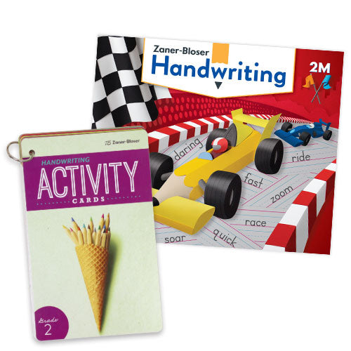 Zaner-Bloser Handwriting © 2020 Grade 2M Homeschool Student Package