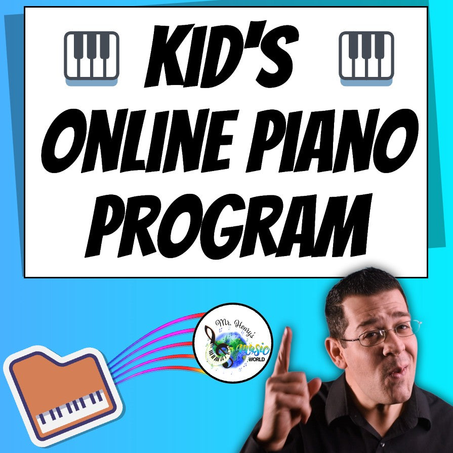 Rockin' the Keys: Kids Online Piano Program Lifetime Subscription