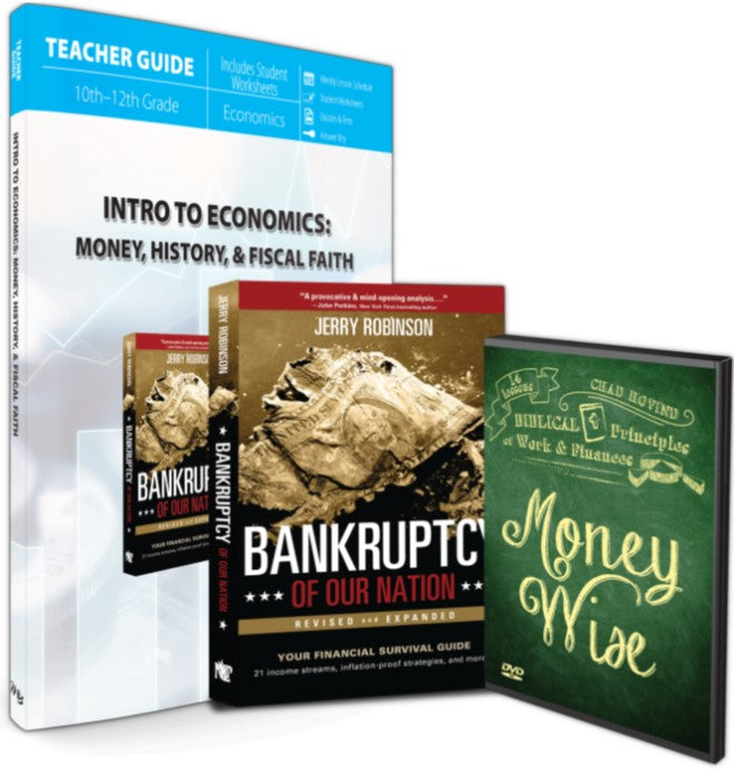 Intro to Economics : Money, History & Fiscal Faith (Curriculum Pack)