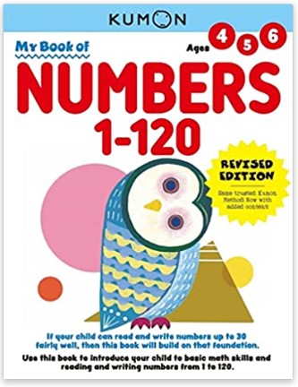 My Book of Numbers 1-120