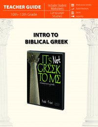 Intro to Biblical Greek (Teacher Guide)