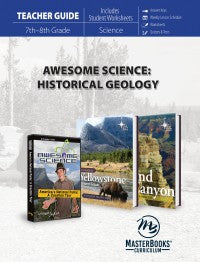 Awesome Science: Historical Geology (Teacher Guide)