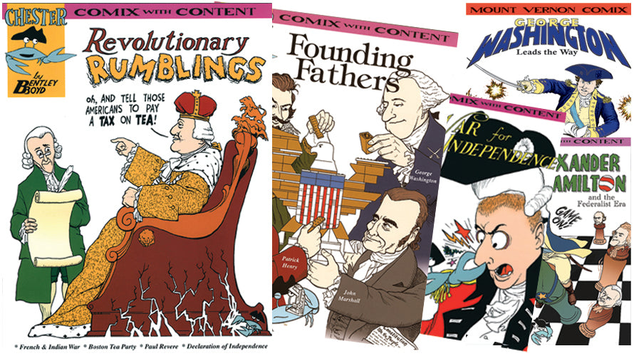 Chester Comix Revolutionary War Bundle Print Version