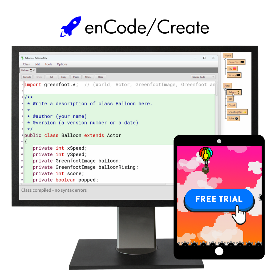 enCode Create: Coding & Computer Science Free Trial