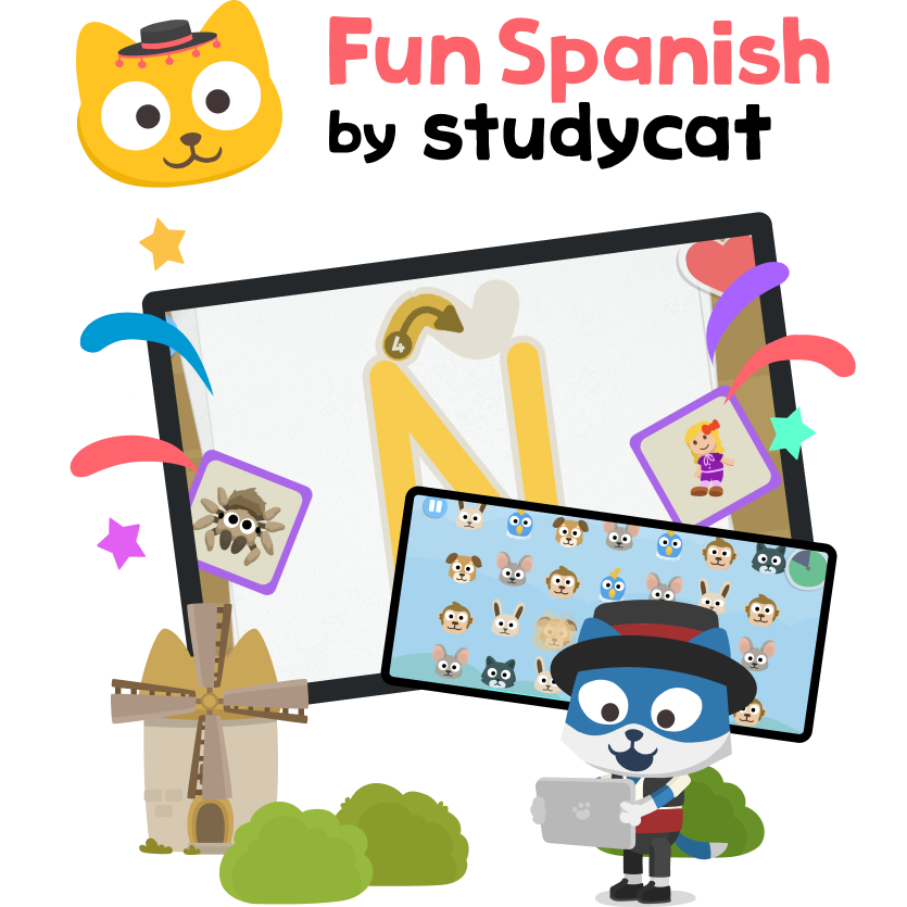 Studycat Fun Spanish Annual Subscription