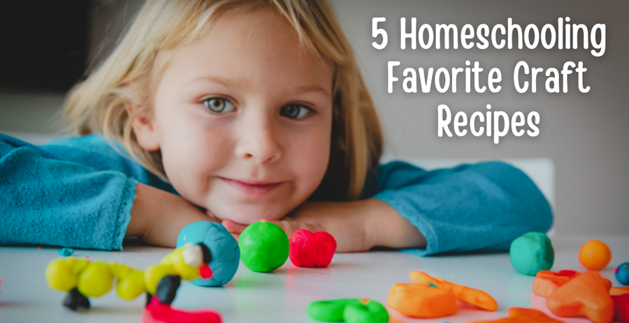 5 Homeschooling Favorite Craft Recipes