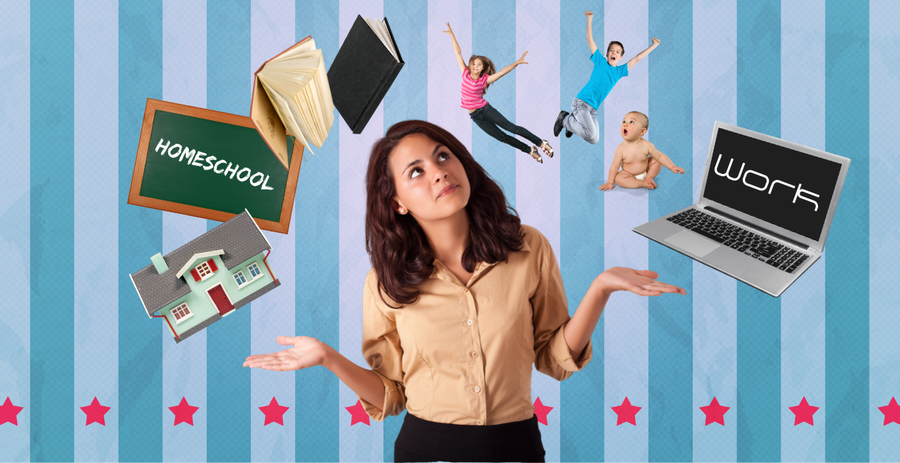 Balancing Home, Homeschool and Working from Home
