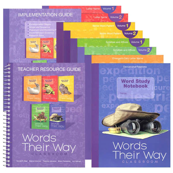 Words Their Way Bundle K-5