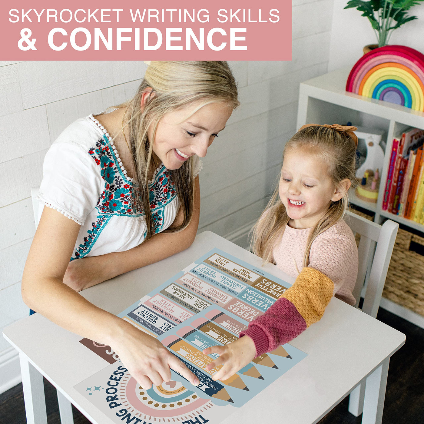 Parts of Speech Kit: Boho 12 Poster Pack