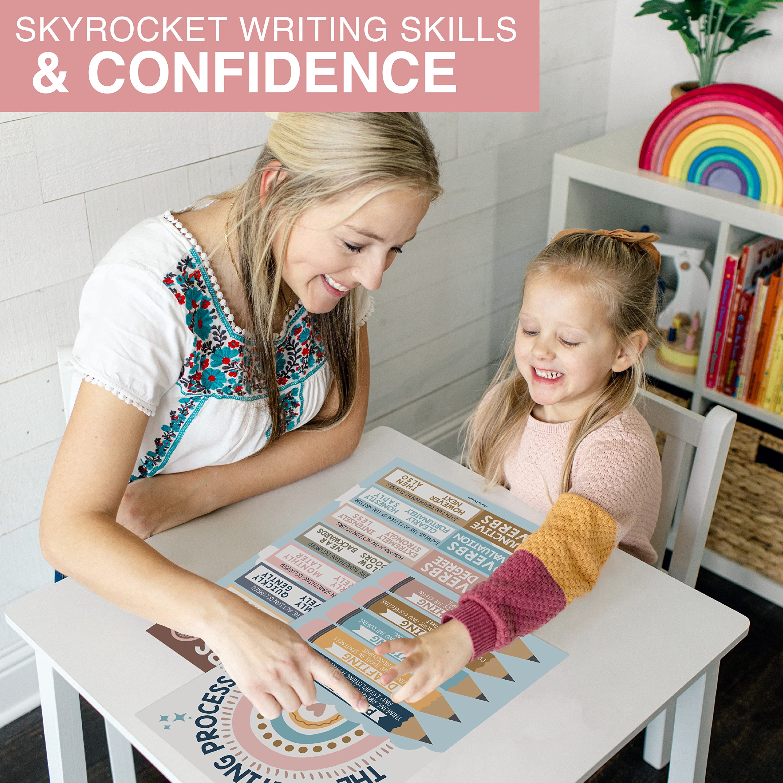 Parts of Speech Kit: Boho 12 Poster Pack