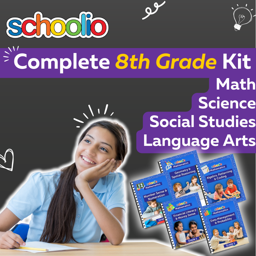 Schoolio Complete Bundle - 8th Grade