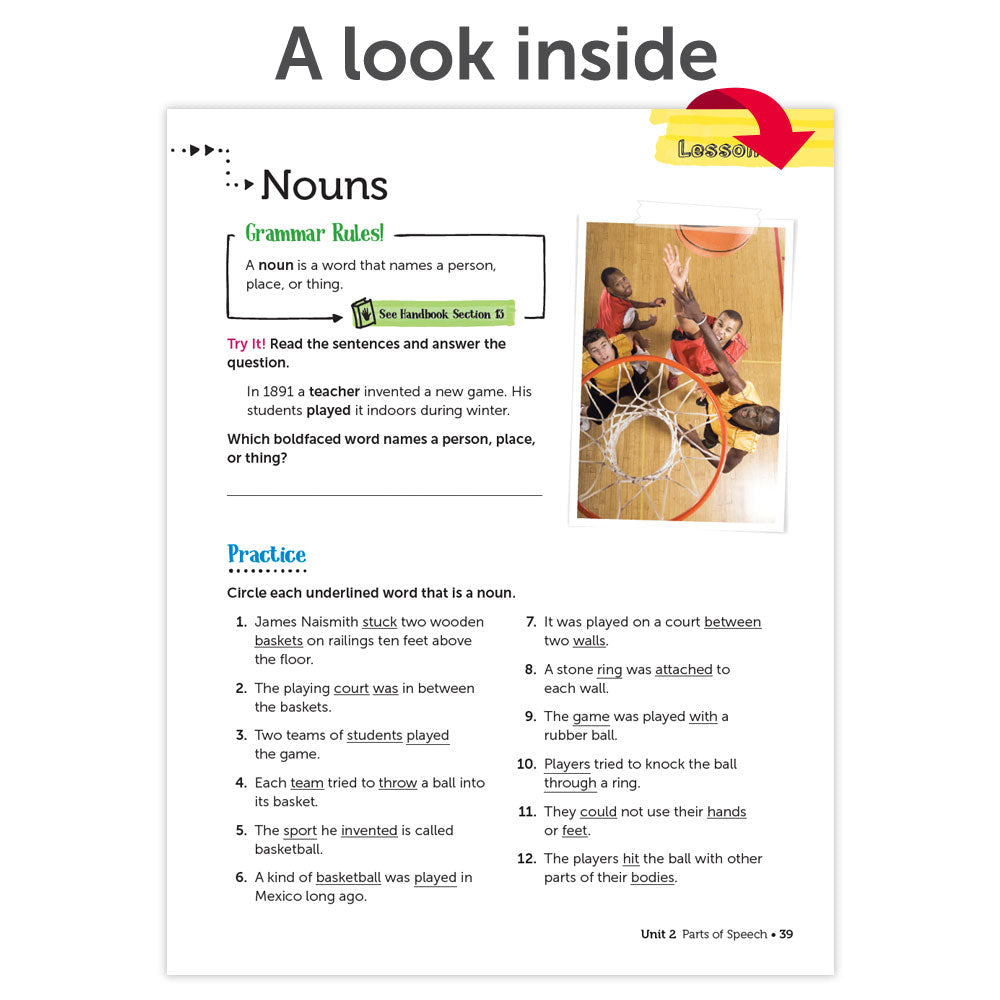 Grammar, Usage, and Mechanics © 2021 Grade 3 Student Edition