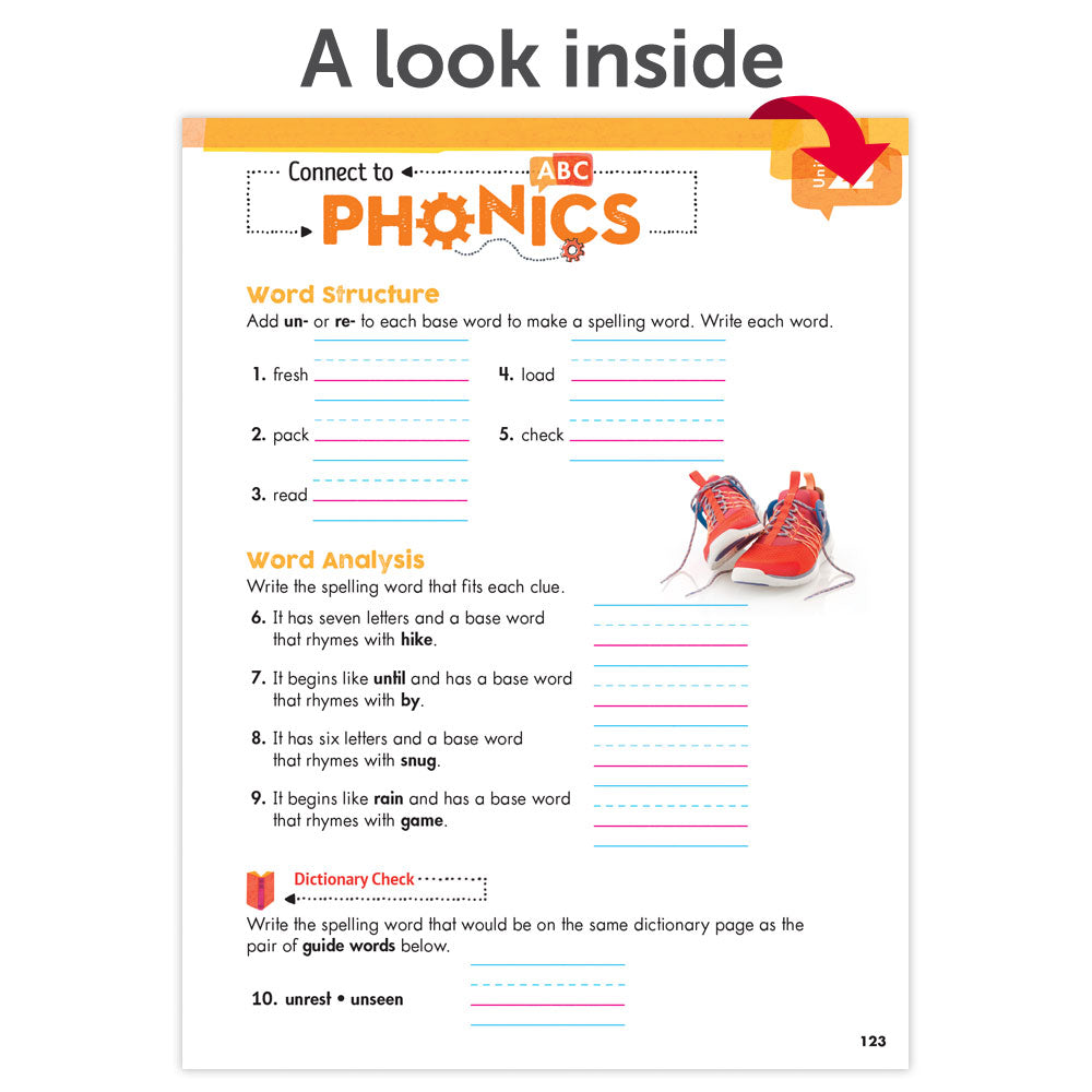 Spelling Connections: A Word Study Approach © 2022 Grade 2 Student Edition