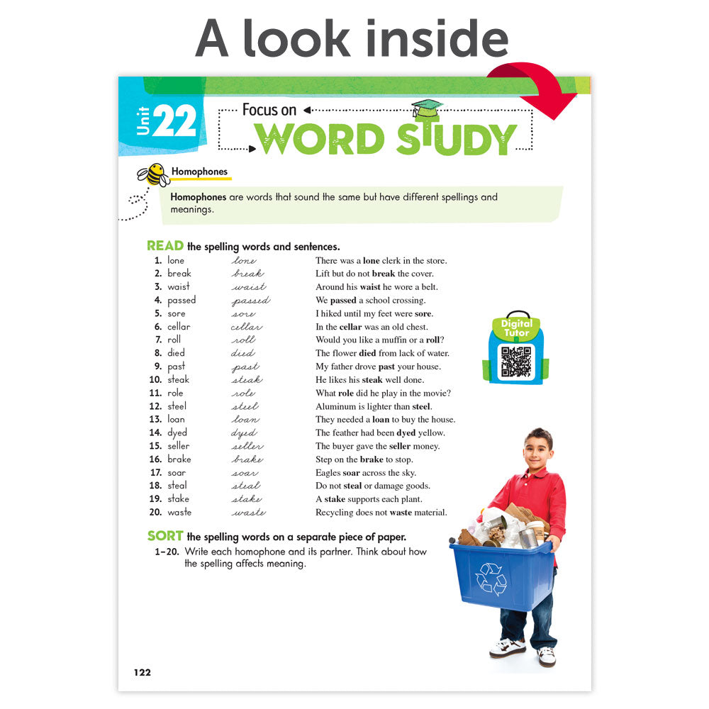 Spelling Connections: A Word Study Approach © 2022 Grade 4 Student Edition