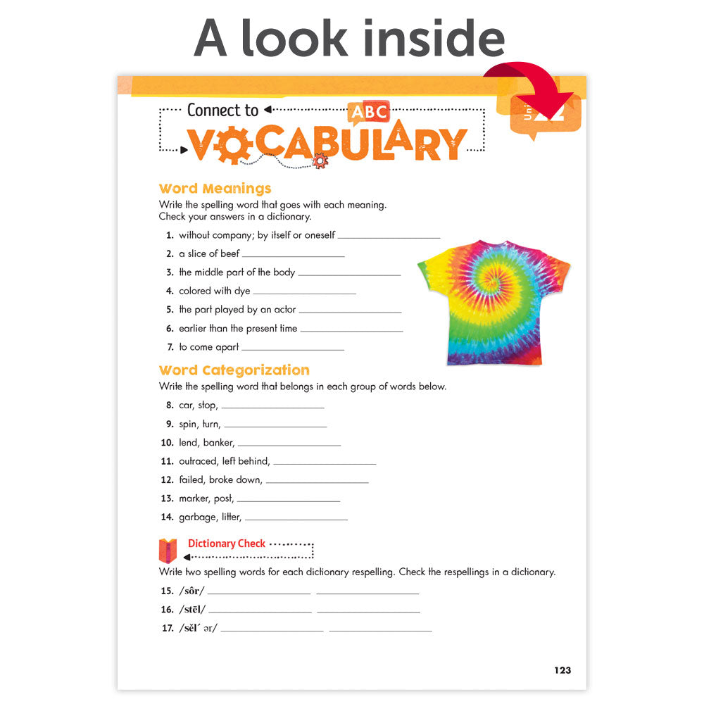 Spelling Connections: A Word Study Approach © 2022 Grade 4 Student Edition