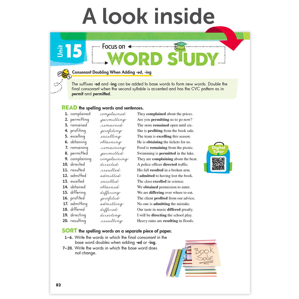 Spelling Connections: A Word Study Approach © 2022 Grade 6 Student Edition
