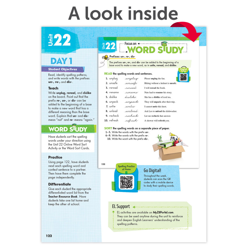 Spelling Connections: A Word Study Approach © 2022 Grade 2 Teacher Edition