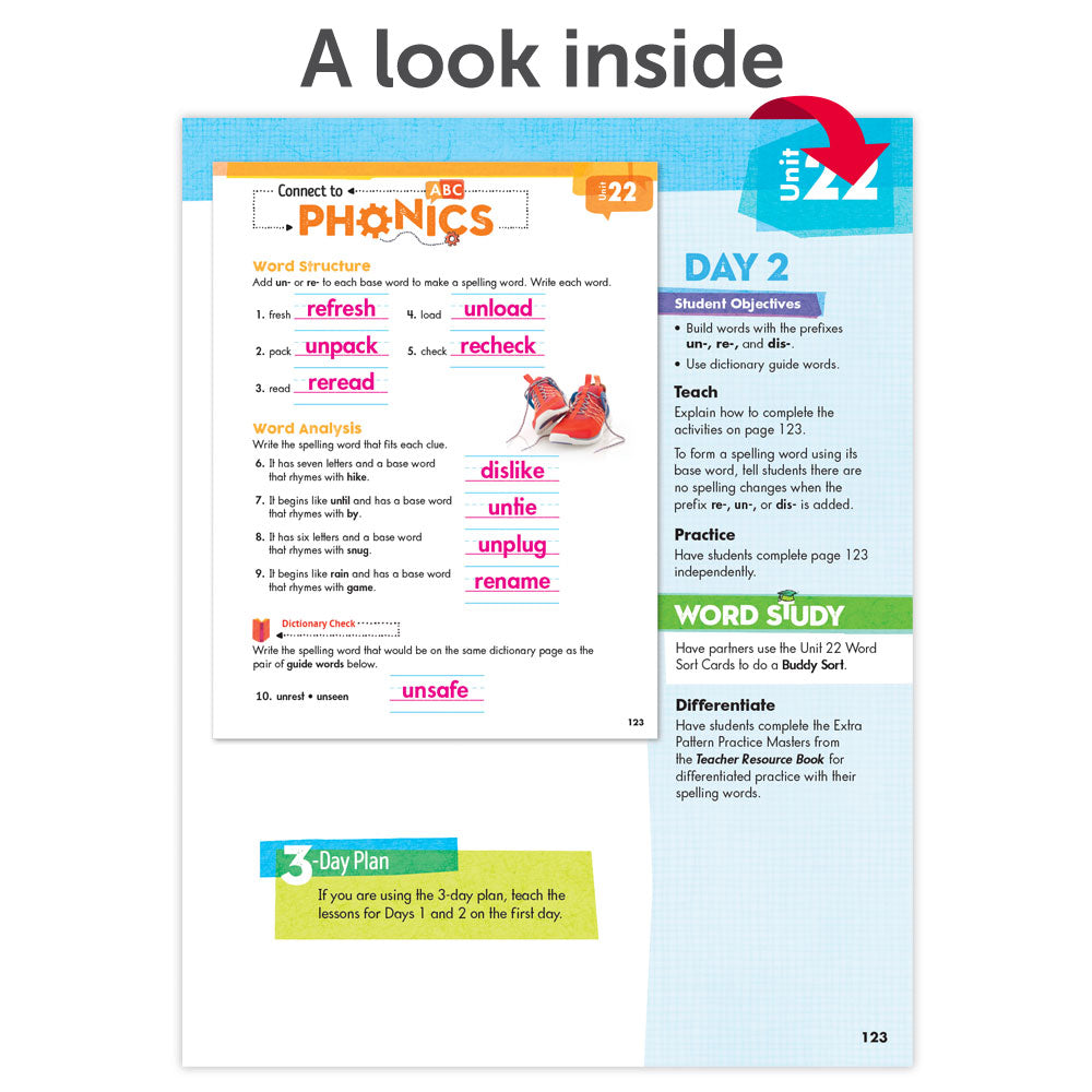 Spelling Connections: A Word Study Approach © 2022 Grade 2 Teacher Edition