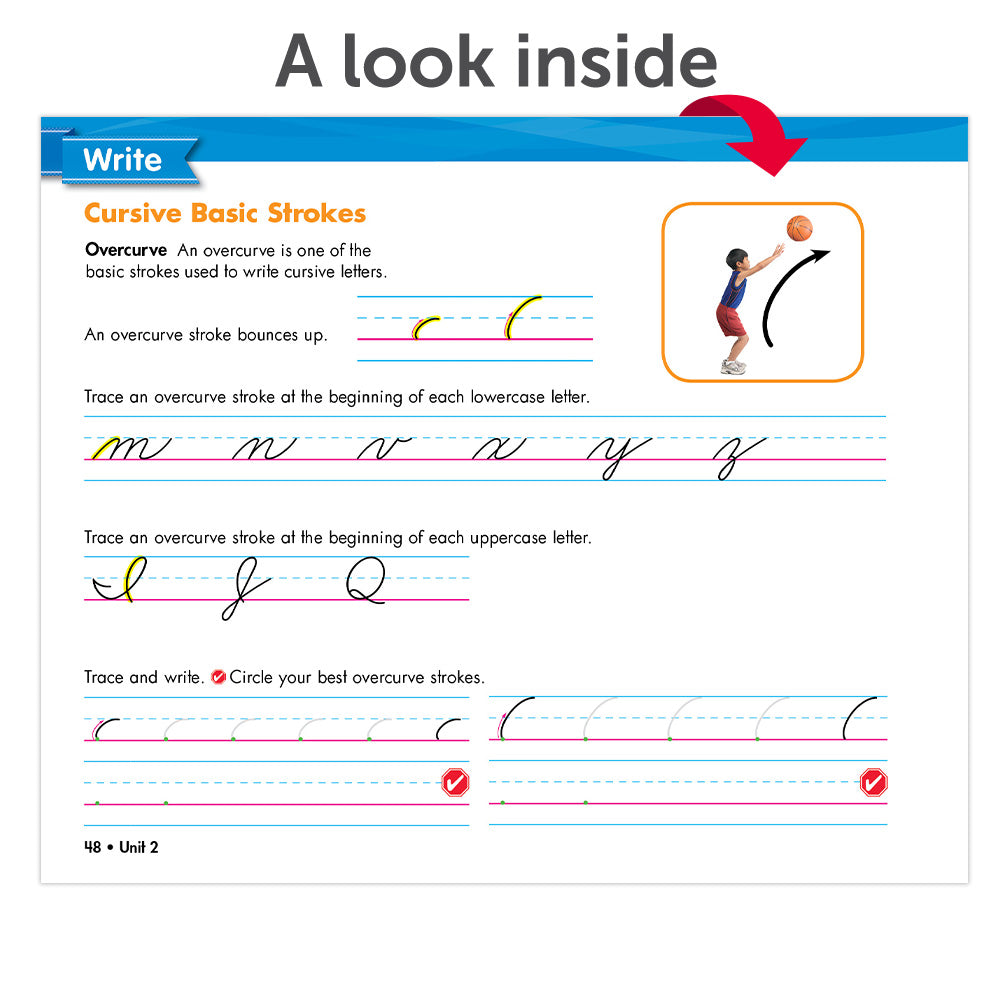 Zaner-Bloser Handwriting © 2020 Grade 2C Homeschool Student Package  