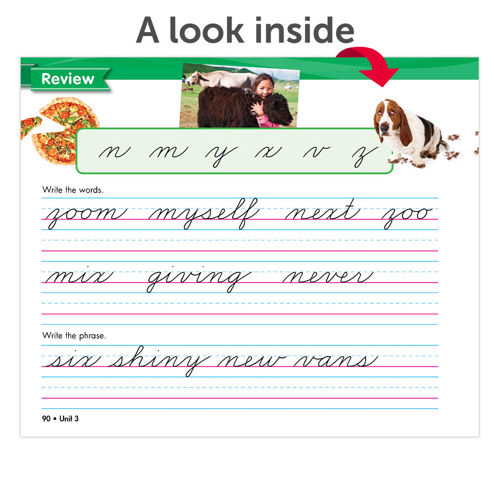 Zaner-Bloser Handwriting © 2020 Grade 2C Homeschool Student Package  