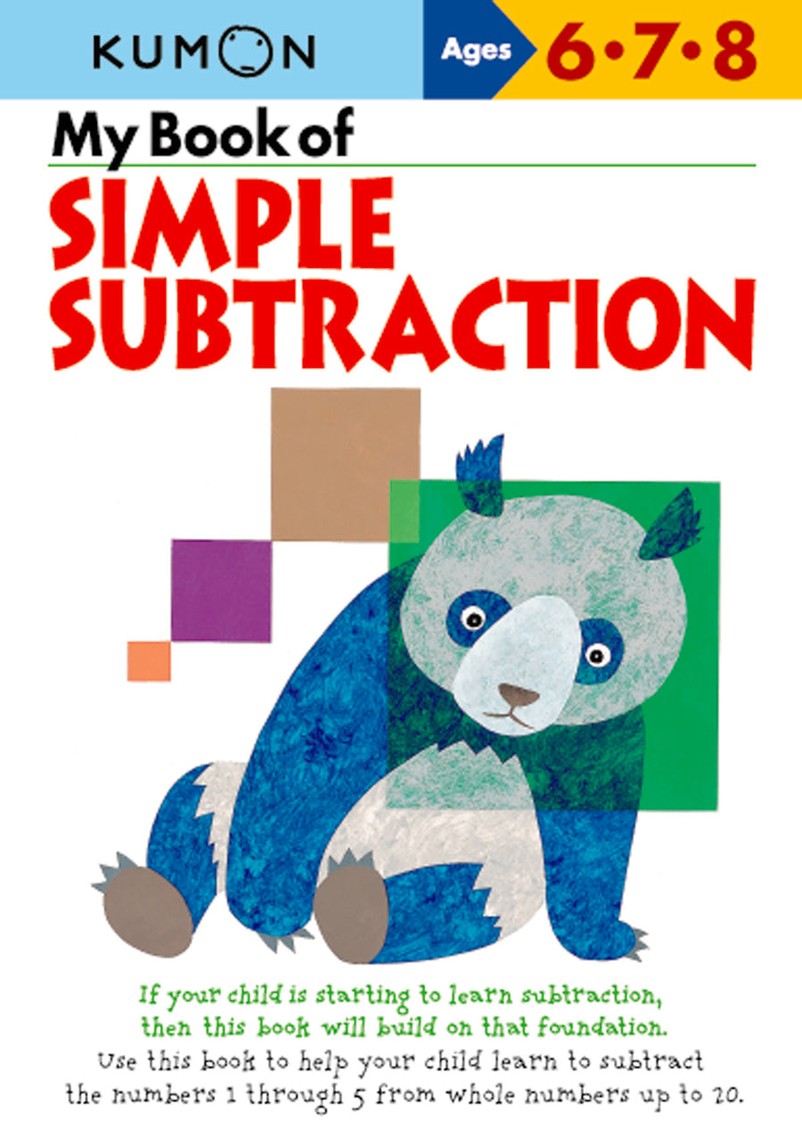 My Book Of Simple Subtraction