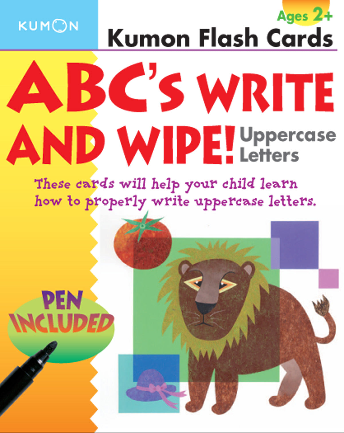 ABCs Uppercase Write and Wipe Flash Cards
