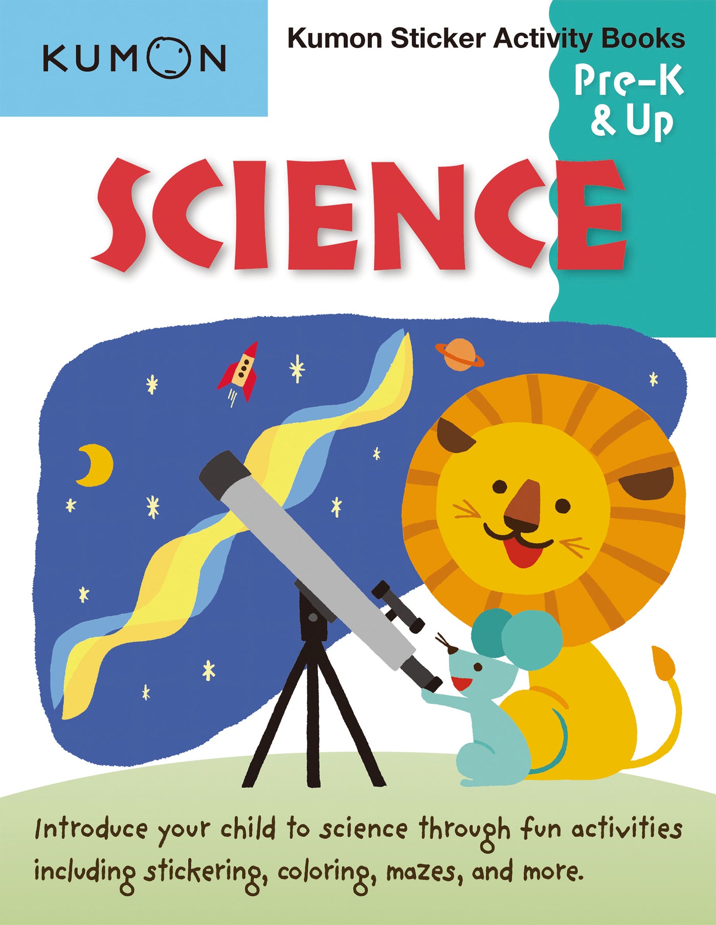 Science Pre K Sticker Activity Book