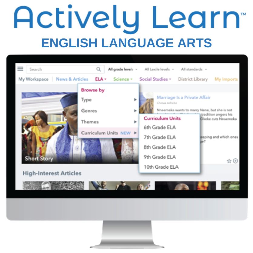 Actively Learn English Language Arts