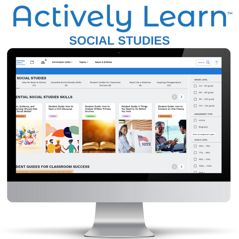 Actively Learn Social Studies