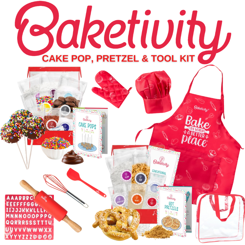 Baketivity Cake Pop, Pretzel, and Tool Kit