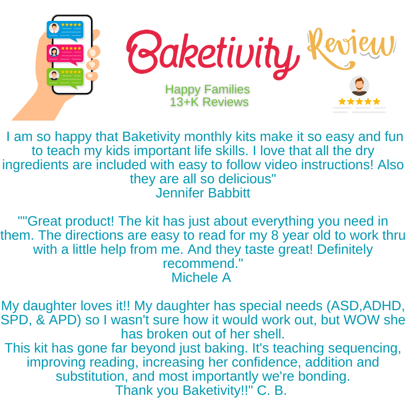 Baketivity Monthly Subscription