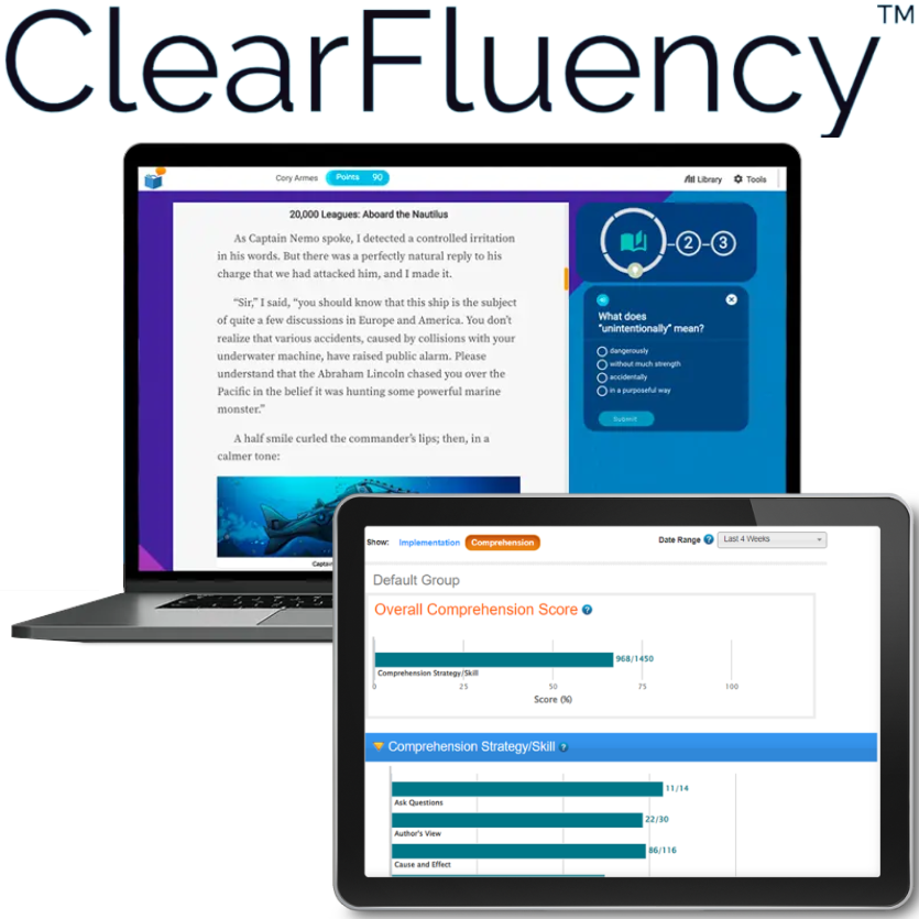 Clear Fluency (Reading Assistant) 1 Year Subscription