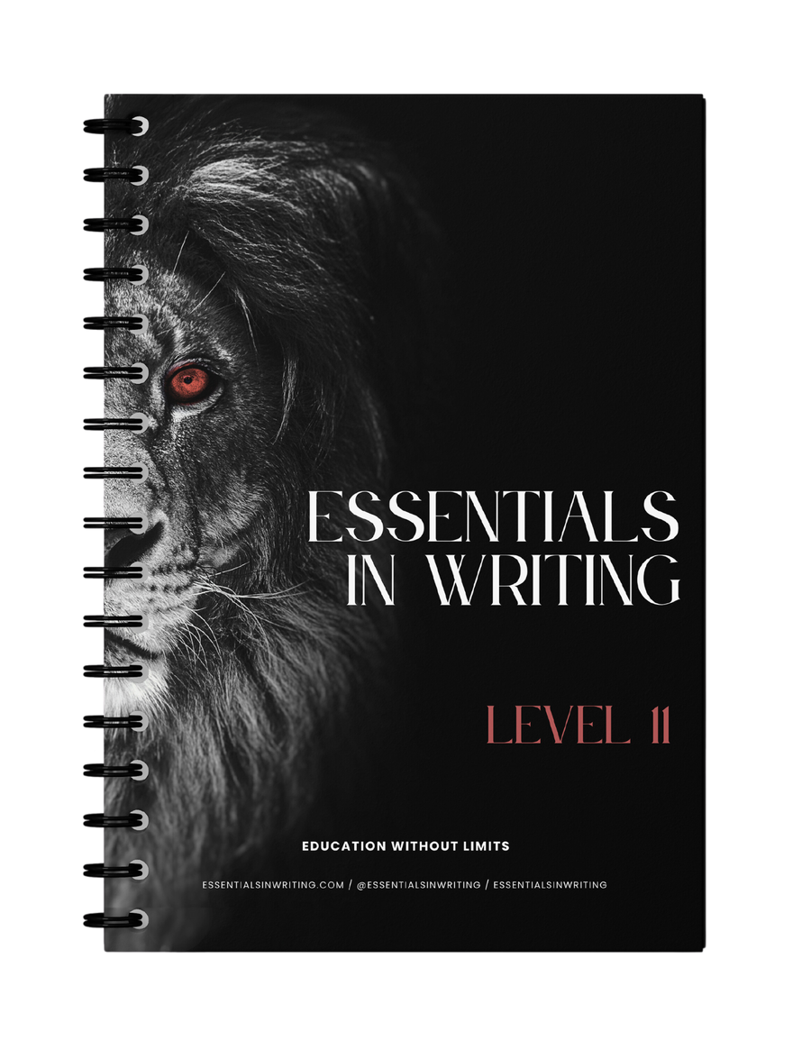 Level 11 Essentials in Writing Additional Student Workbook