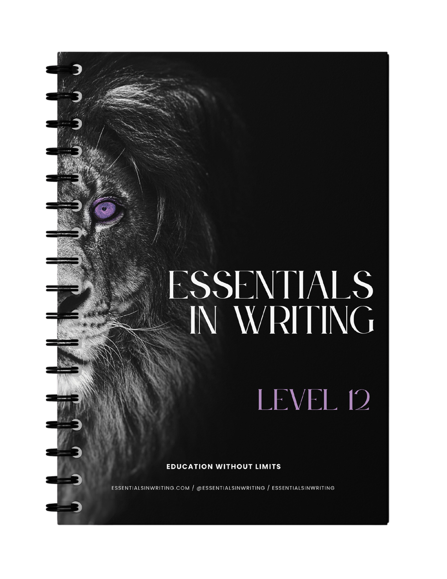 Level 12 Essentials in Writing Additional Student Workbook