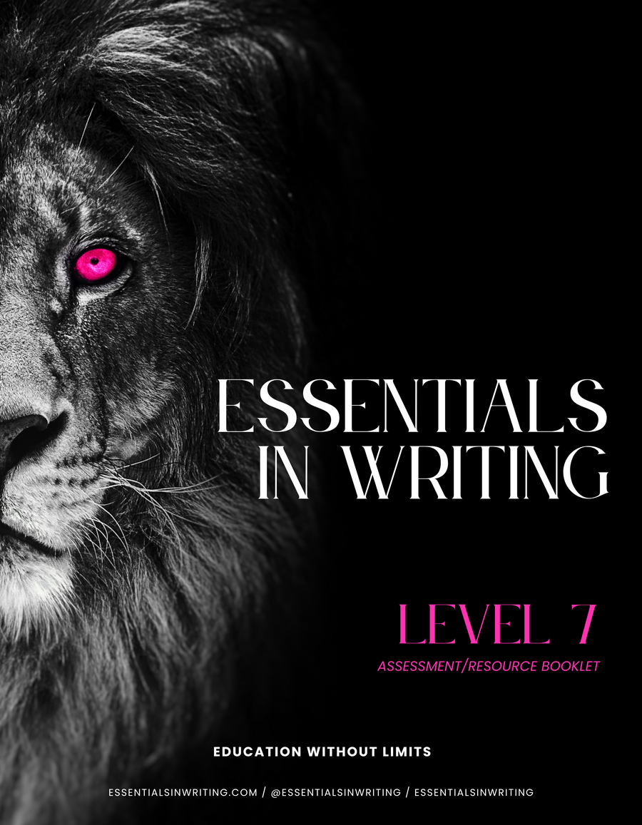 Level 7 Essentials in Writing Resource Book Second Edition