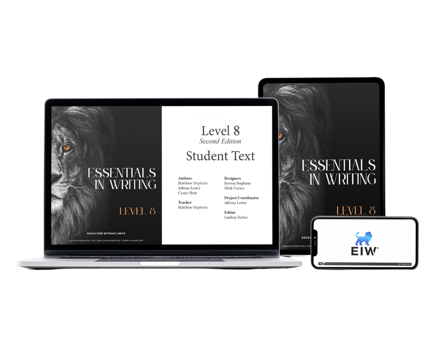 Level 8 Essentials in Writing Combo Kit Second Edition