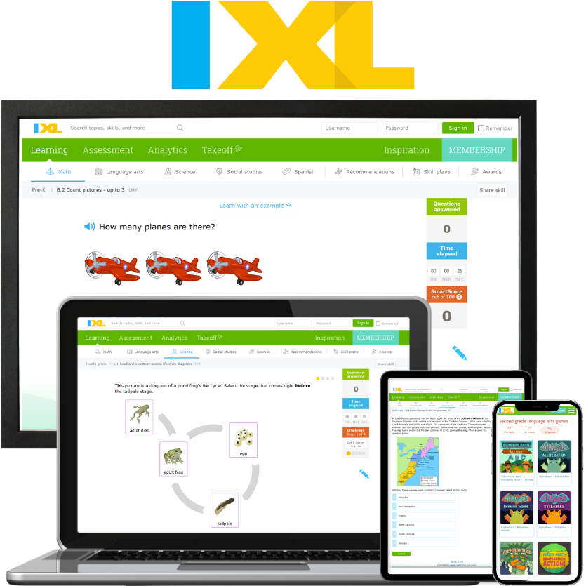 IXL Learning - Comprehensive K-12 Curriculum