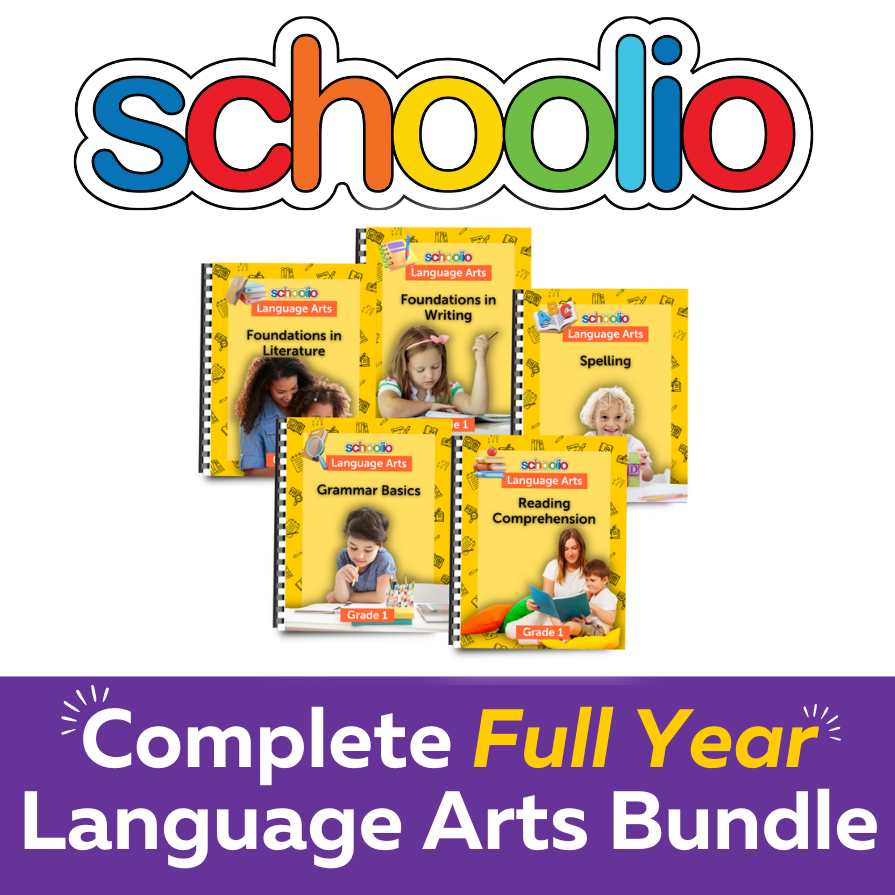 Schoolio Full Year Language Arts Complete Bundle