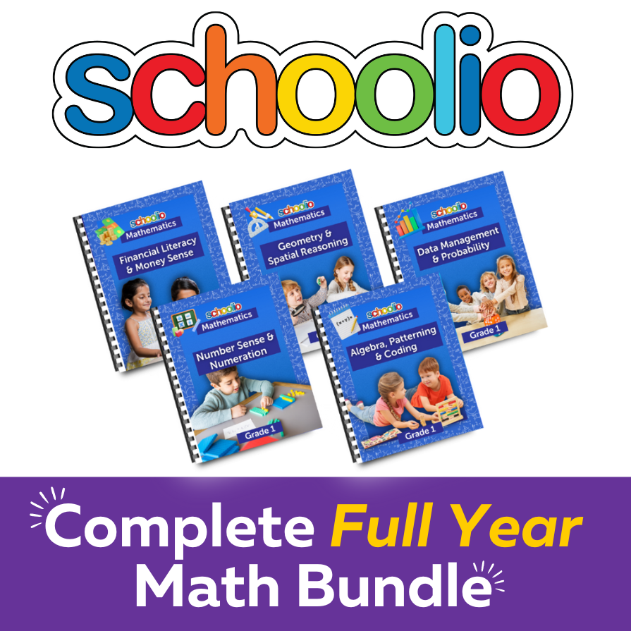 Schoolio Full Year Math Complete Bundle