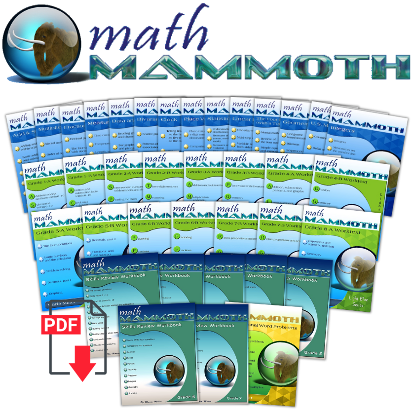 Math Mammoth Sale