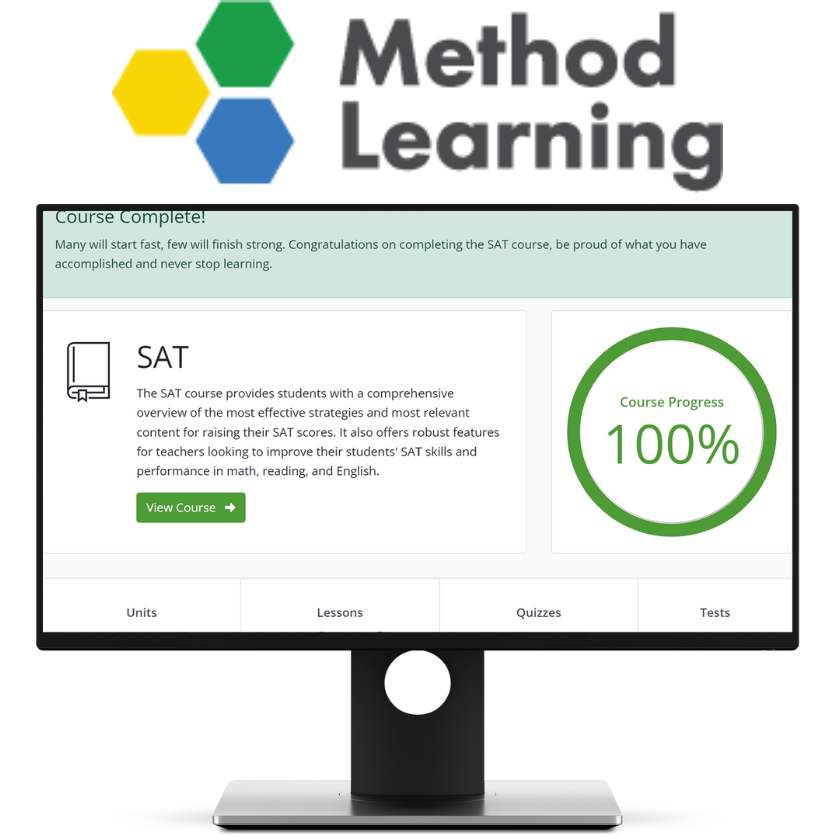 7th - 12th Grade Method Learning's ACT/SAT Test Prep