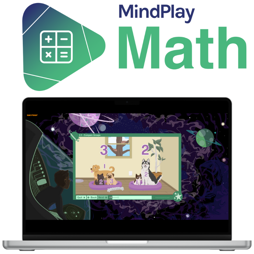 1st - 12th Grade MindPlay Math Month to Month Subscription